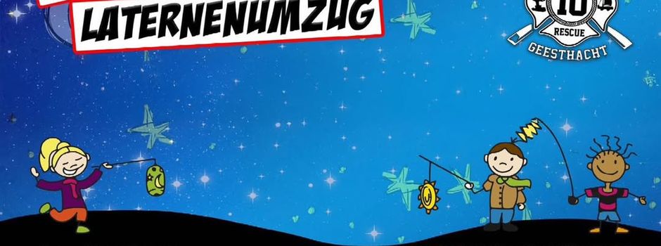 Laternenumzug in der Geesthachter Innenstadt am 2. Oktober 2025