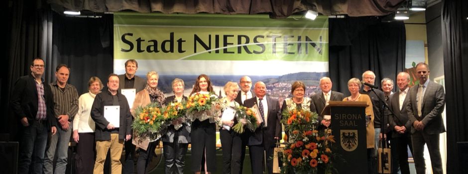 Neujahrsempfang in Nierstein mit Ehrungen, Rückblick und Ausblick