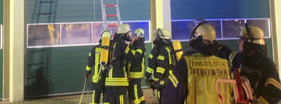 Gelungene Übung der Feuerwehren