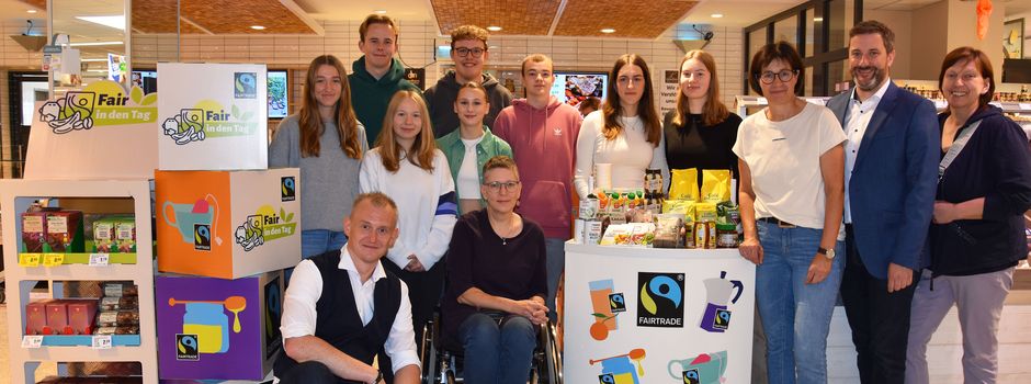 Faire Wochen beim REWE Anton Wiebe: Auf den fairen Handel aufmerksam machen