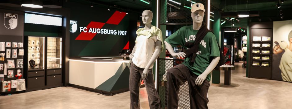 Neu in Augsburg: FCA-Fanshop eröffnet in der Maximilianstraße 2024