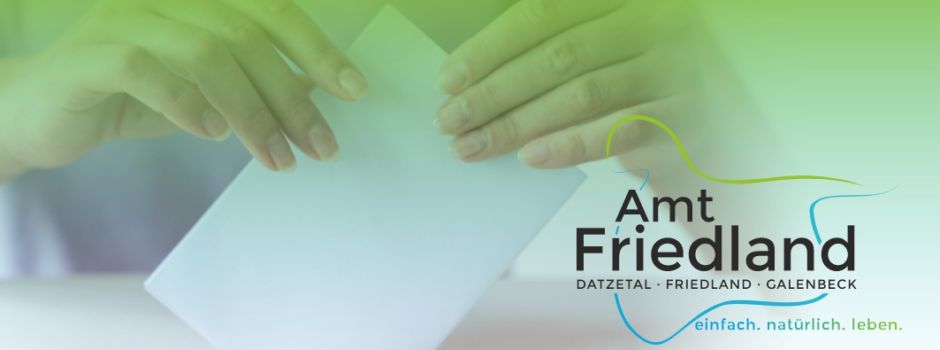 Informationen zu Wahllokalen LANDRATSWAHL am 11. MAI 2025