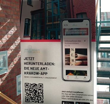 Start frei für unsere Amt Krakow am See-App!