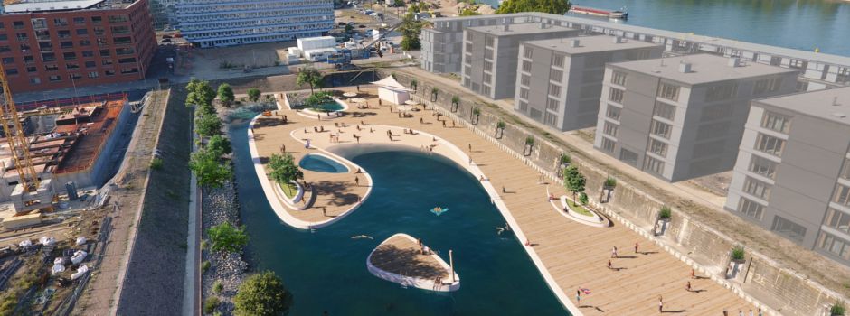 Naturschwimmbad im Mainzer Zollhafen: Das ist der aktuelle Stand