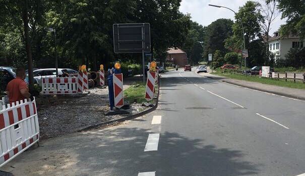 Baustelle an der ‪Letter Straße in Clarholz‬