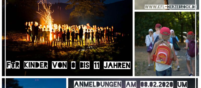 Anmeldungen Ferienlager Herzebrock