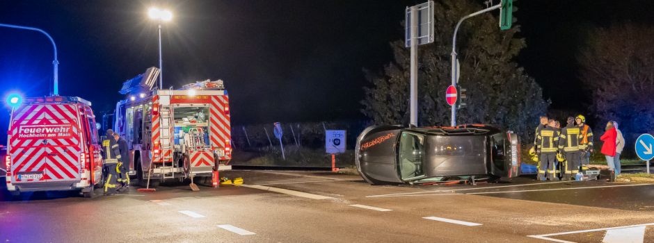 Mainzerin bei schwerem Unfall in Hochheim verletzt