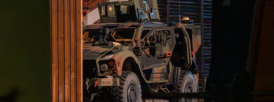 Polizei schießt bei Übung Bundeswehrsoldaten an