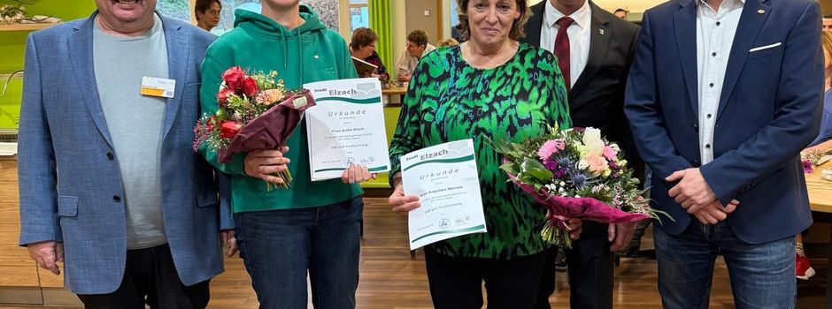 Ehrung langjähriger Mitarbeitender in der BDH Klinik Elzach