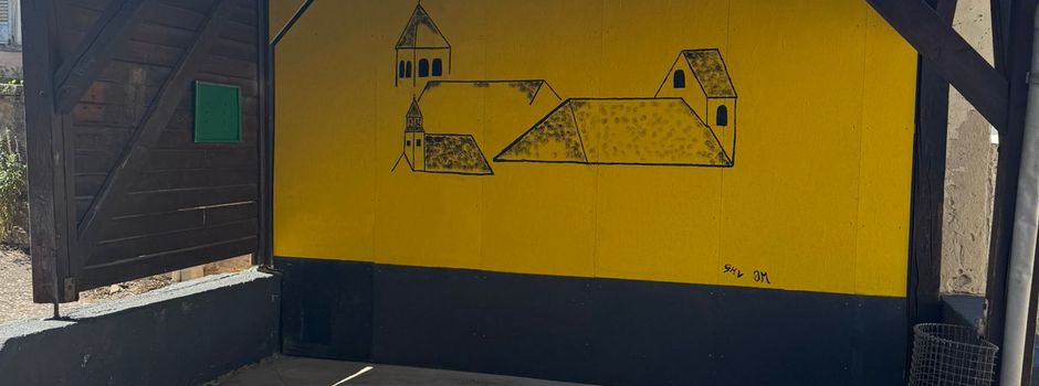 Die Bushaltestelle an der Untergasse nimmt neue Gestalt an