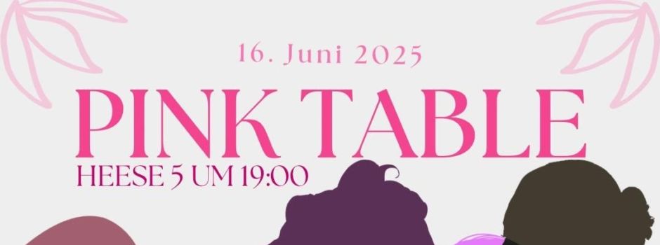 Pink Table