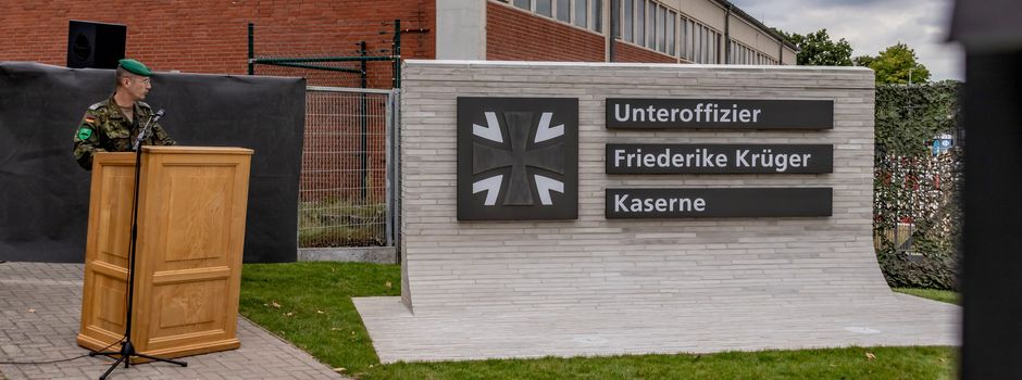 Friederike Krüger neue Namensgeberin der ehemaligen Hindenburg-Kaserne