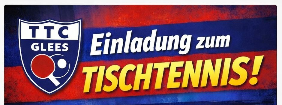 Einladung zum Tischtennis