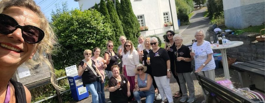 Frorather Möhnen auf Tour