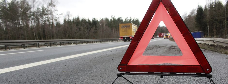 Mann bei Unfall auf A63 schwer verletzt