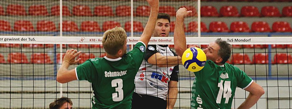Volleyball: TuS Mondorf schlägt FC Schüttorf 3:1