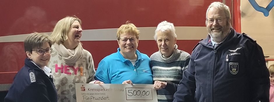 Landfrauen unterstützen „Löschbienen“