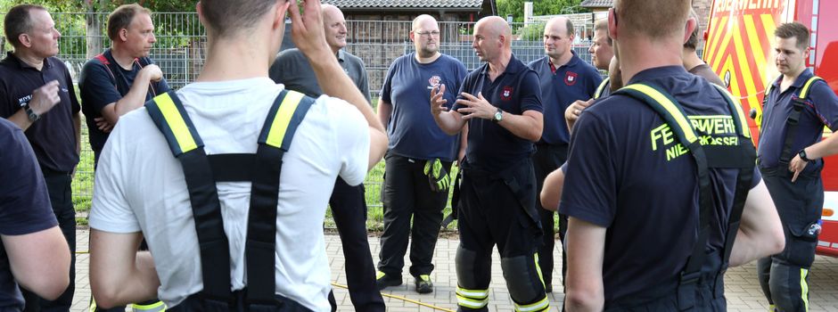 Rheidt: Digitale Brandlöschübung der Feuerwehr