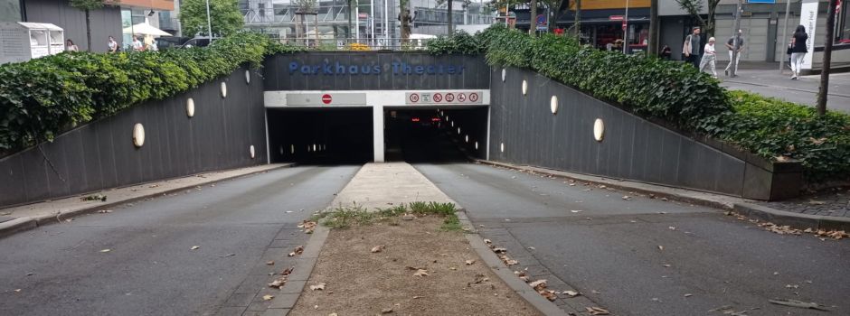 Jetzt zwei Mainzer Parkhäuser gesperrt