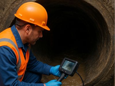 Ab Mittwoch: Kamerabefahrung der Schmutzwasserkanäle 