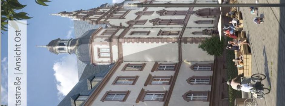 Neue Fußgängerzone in Wiesbaden