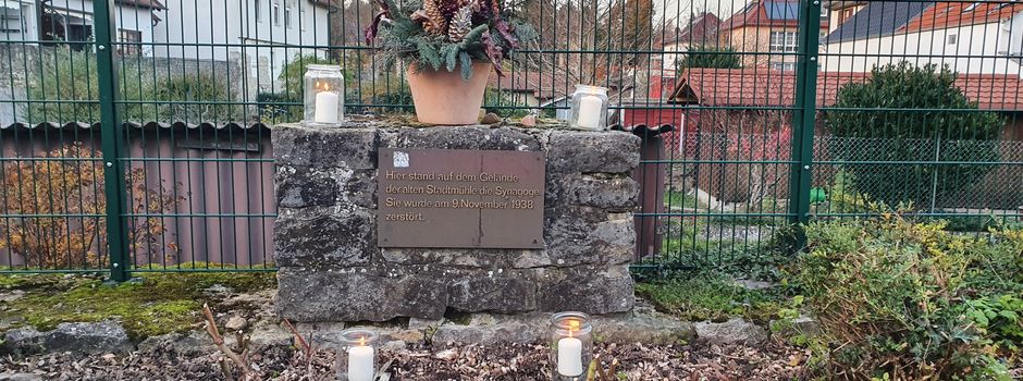 Bitte vormerken: Gedenkfeier am 9. November