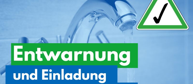 Entwarnung für Trinkwasser und Einladung zum Bürgerdialog