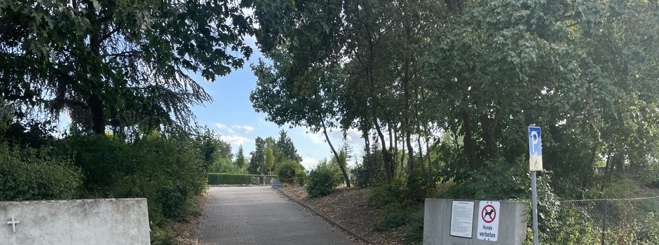 Hunde auf dem Friedhof nicht gestattet