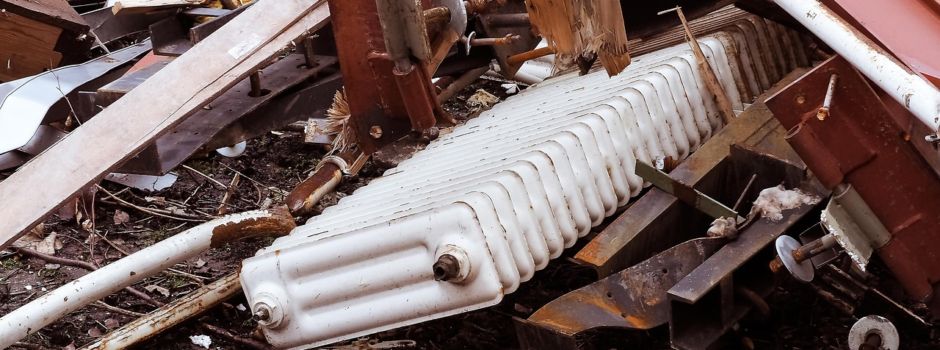 Schrottaktion für Abschlussfeier