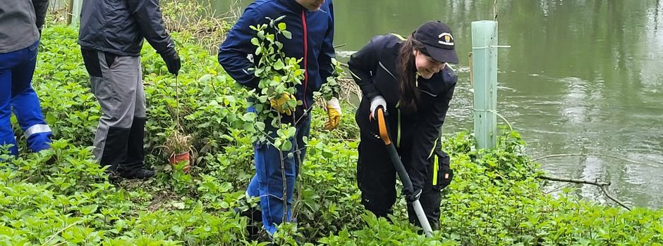 ASV Hemmersdorf und Lothar-Kahn-Schule gemeinsam für den Naturschutz