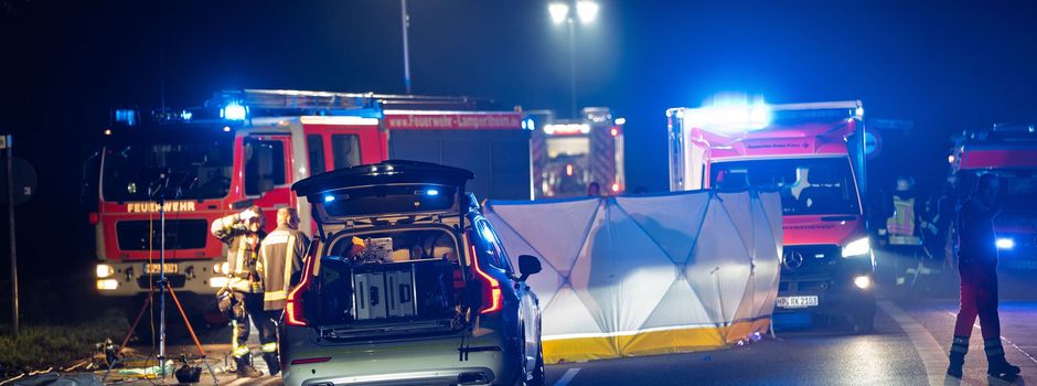 Mann (36) wird bei Lampertheim von Auto erfasst und stirbt