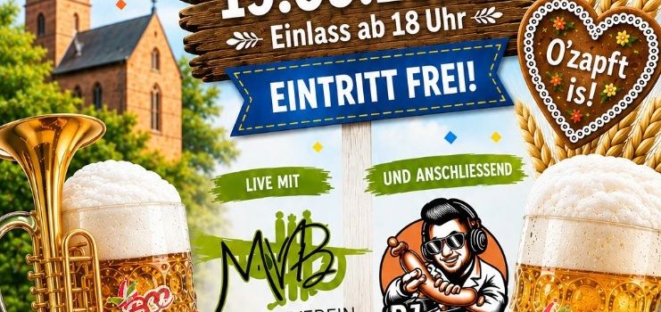 EINTRITT FREI beim 10. Oktoberfest in Berlingerode