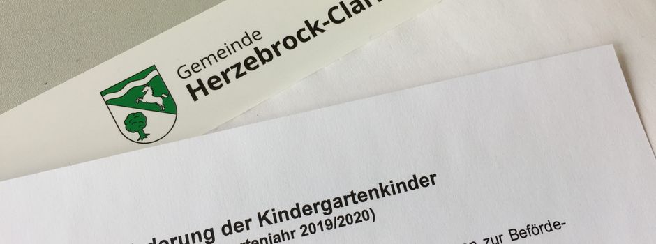 Zuschuss zur Beförderung der Kindergartenkinder