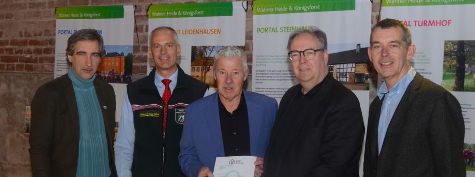 NRW-Stiftung fördert Ausstellungen in der Wahner Heide mit bis zu 300.000 Euro