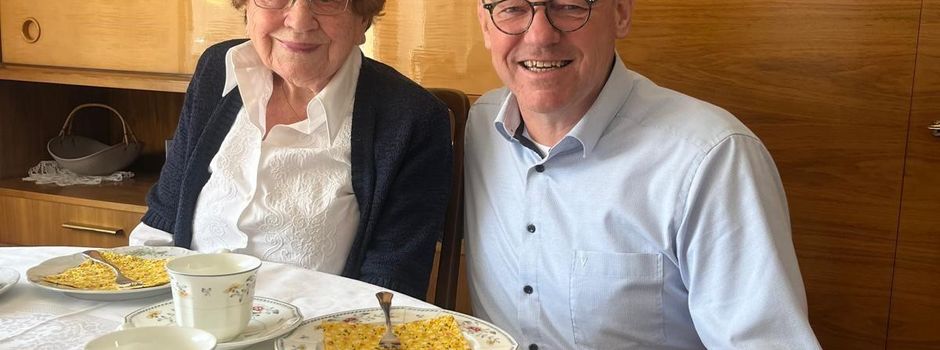 Herzlichen Glückwunsch zum 99. Geburtstag Helmi Schäfer
