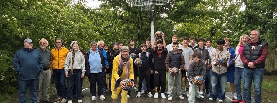 Erfolgreicher „Jump Ball“ in Oppenheim: Neues Basketballfeld offiziell eingeweiht