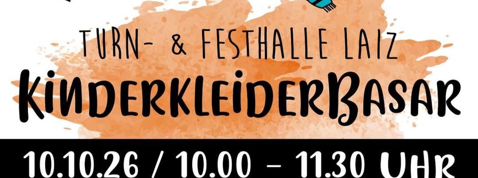 Kinderkleiderbasar am 10.10.2026