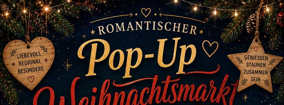 Pop-Up Weihnachtsmarkt rund um
die Taufkirche der Heiligen Hildegard 