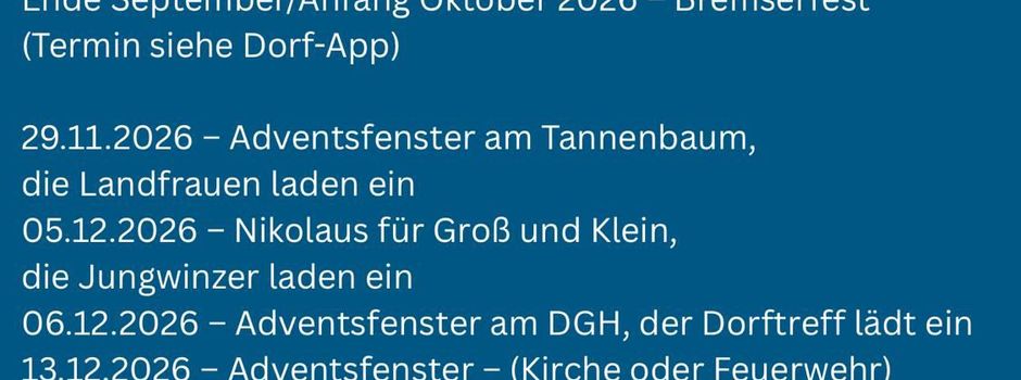 Ensheimer Feste 2026