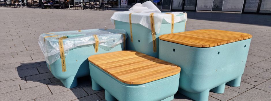 Das steckt hinter den neuen Sitzplätzen am Koblenzer Zentralplatz