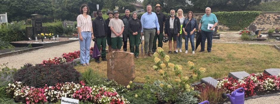 Eröffnung des Memoriam-Gartens in Niddatal-Assenheim