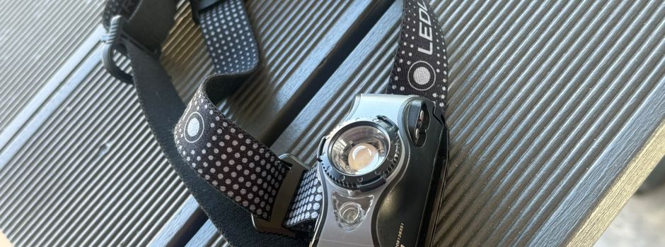 LED-Stirnband gefunden!