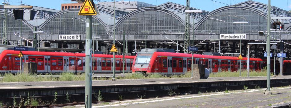 Wiesbadener Hauptbahnhof wegen Personensuche gesperrt