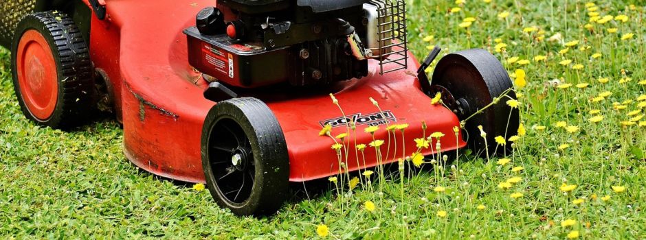 Betriebszeiten für Rasenmäher
