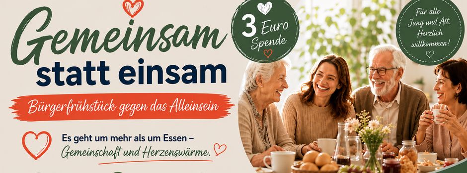 Nächstes Bürgerfrühstück am 09.09.2026