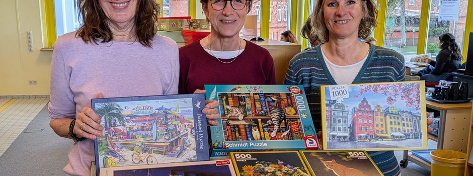 Zweiter Puzzletauschtag in der Stadtbücherei Geesthacht