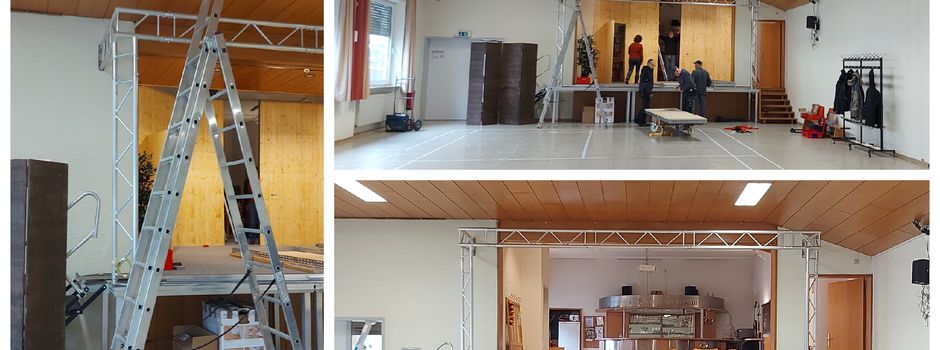 Bühnenabbau erfolgreich