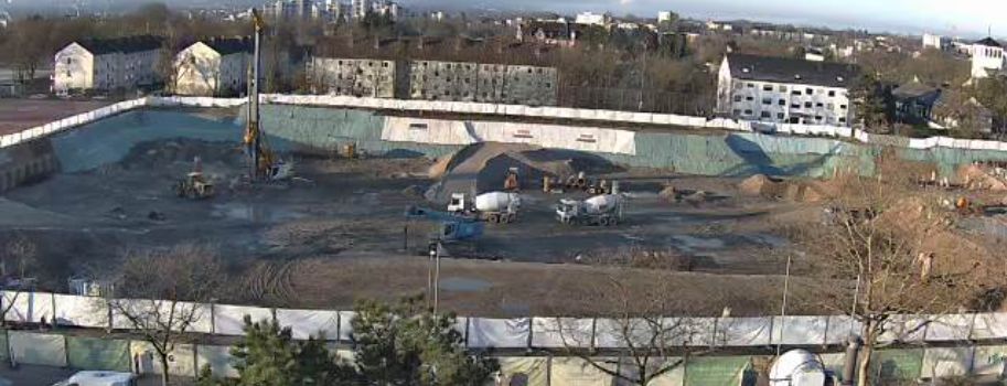 Sportpark Rheinhöhe: Das ist der Stand auf der Baustelle