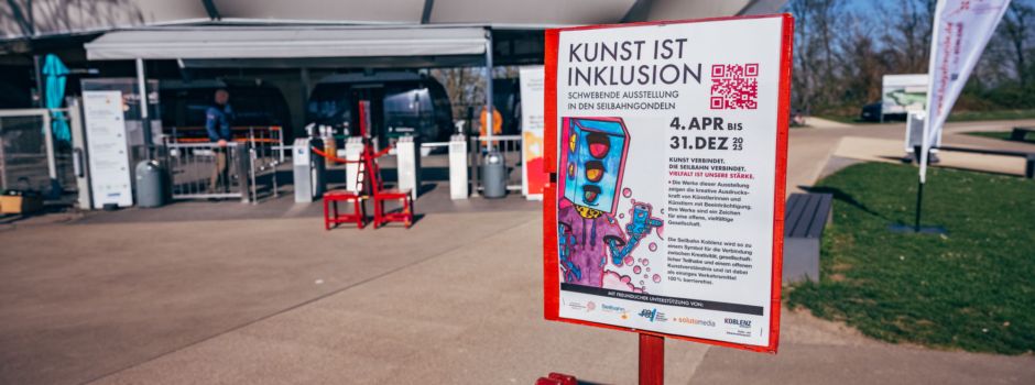 Neue Kunstausstellung in Koblenzer Seilbahn zeigt besondere Werke