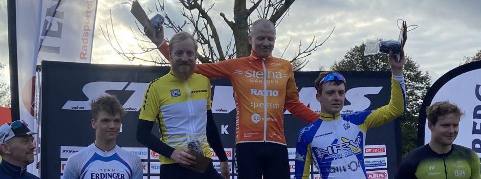Frederik von Hartwig (TS Klinkrade) holt gelbes Trikot beim Stevens-Cyclo-Cross-Cup
